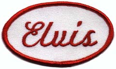 Name Patch like Elvis style