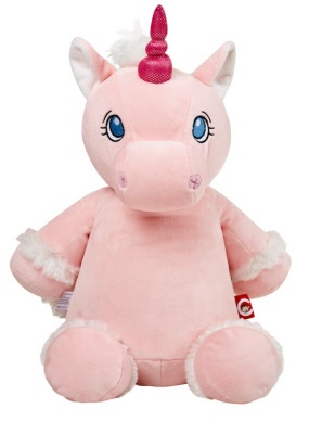 pink unicorn teddy
