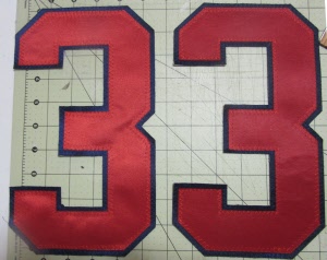 SPORTS LETTERS NUMBERS-Athletic Twill